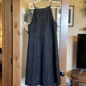 Like New- Lauren Ralph Lauren black sleeveless dress